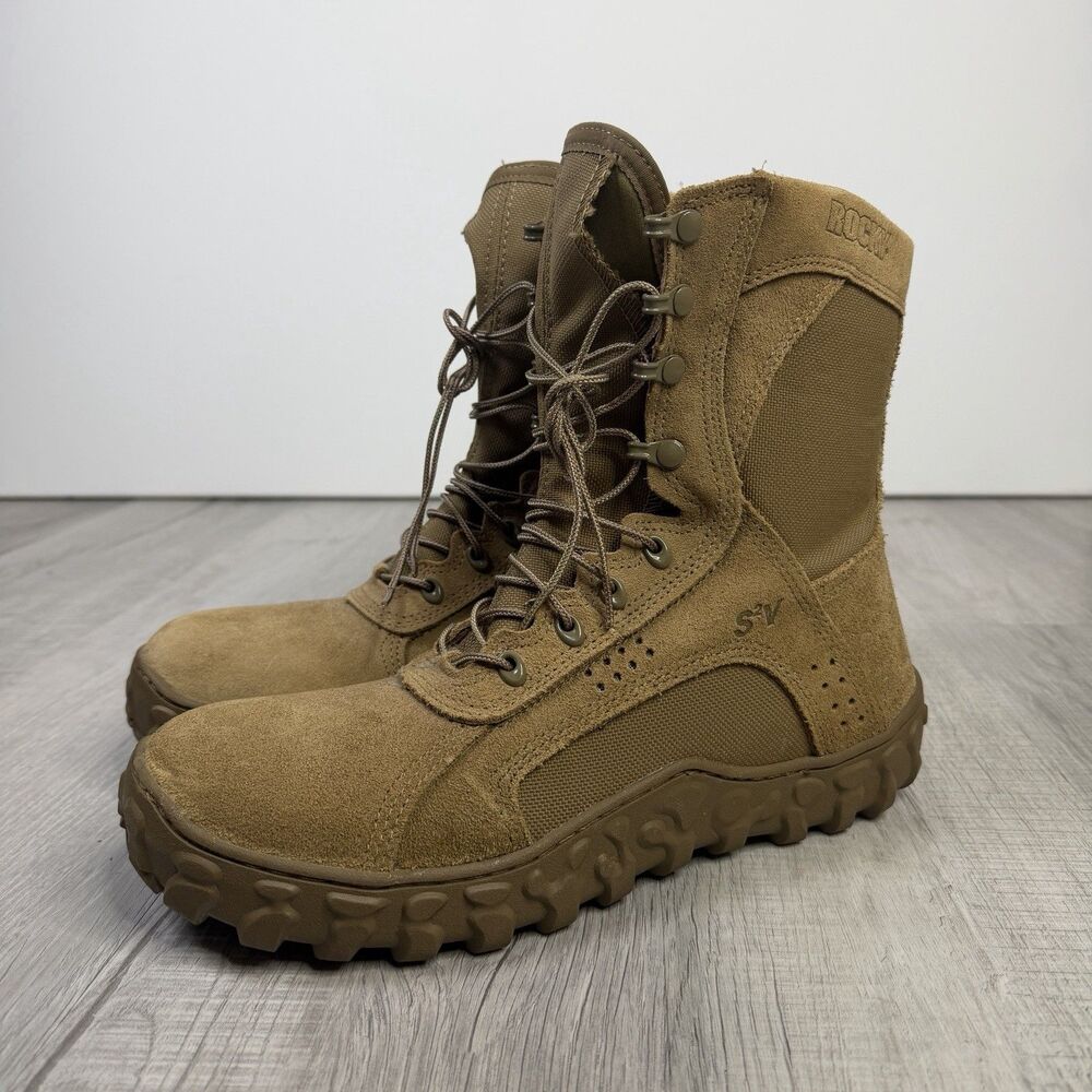 Rocky Men's 13 M S2V Tactical Military Boot Coyote Brown Special Ops RKC050 H